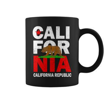 Cali California Republic Logo Tshirt Coffee Mug - Monsterry AU