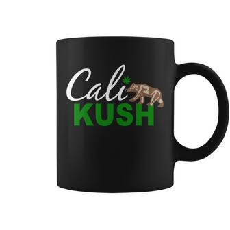 Cali Kush Weed California Republic Tshirt Coffee Mug - Monsterry UK