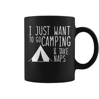Camping And Napping Coffee Mug - Monsterry AU