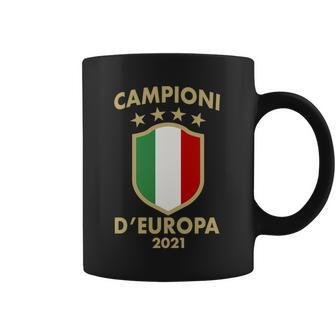 Campioni Deuropa 2021 Italia Italy Soccer Tshirt Coffee Mug - Monsterry