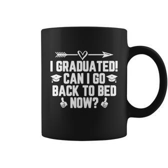 Can I Go Back To Bed Graduation Funny Coffee Mug - Monsterry AU