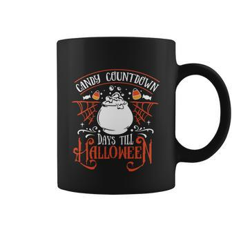 Candy Countdown Days Till Halloween Funny Halloween Quote V2 Coffee Mug - Monsterry DE