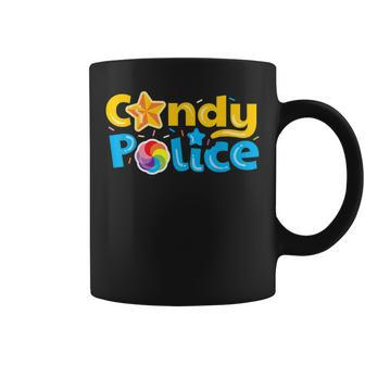 Candy Police Cute Funny Trick Or Treat Halloween Costume Coffee Mug - Seseable