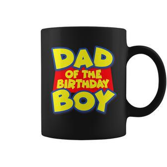 Cartoony Dad Of The Birthday Boy Tshirt Coffee Mug - Monsterry AU