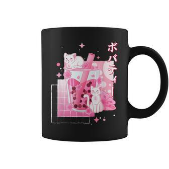 Cat Boba Tea Bubble Tea Anime Cats Lover Kawaii Gifts Girls V2 Coffee Mug - Thegiftio UK
