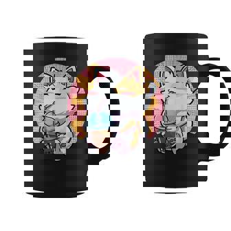 Cat Boba Tea Bubble Tea Anime Kawaii Neko For Girls Nager V13 Coffee Mug - Thegiftio