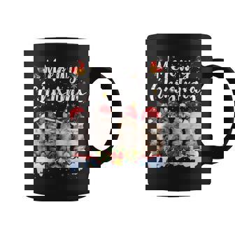 Cat Meowy Family Matching Christmas Pajamas Santa Cats Xmas Coffee Mug - Thegiftio