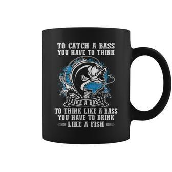 Catch A Bass Coffee Mug - Seseable
