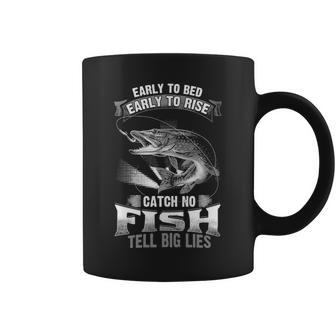 Catch No Fish - Tell Big Lies Coffee Mug - Seseable