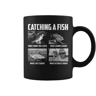 Catching A Fish Coffee Mug - Seseable