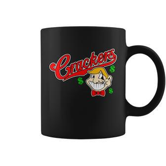 Caucasians Crackers Baseball Money Logo Coffee Mug - Monsterry AU