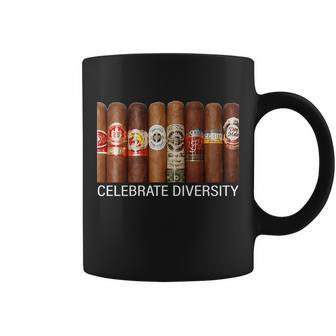 Celebrate Diversity Cigars Coffee Mug - Monsterry