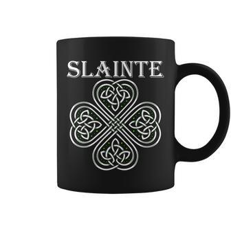Celtic Slainte - Cheers Good Health From Ireland Coffee Mug - Monsterry DE