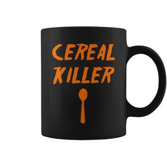 Cereal Killer T Shirt Funny Vintage T Shirts Breakfast T Shirts Coffee Mug - Monsterry CA