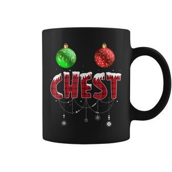 Chest Nuts Christmas Funny Matching Couple Chestnuts Coffee Mug - Thegiftio UK