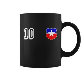Chile Soccer La Roja Jersey Number Coffee Mug - Monsterry DE