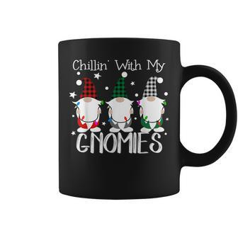 Chillin With My Gnomies Funny Gnome Christmas Pamajas Family Coffee Mug - Thegiftio UK