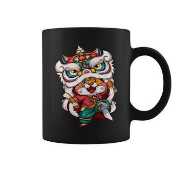 Chinese Zodiac New Year Of The Tiger Coffee Mug - Monsterry UK
