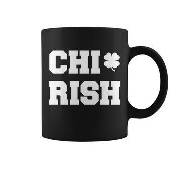 Chirish St Patricks Day Chi-Irish Chicago Funny Clover T-Shirt Graphic Design Printed Casual Daily Basic Coffee Mug