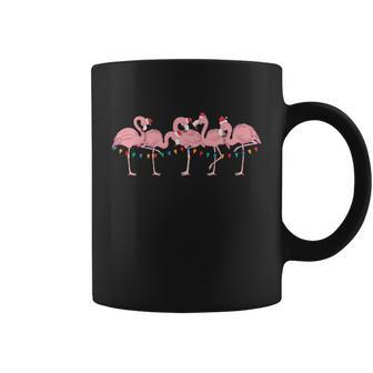 Christmas In July Beach Flamingo Christmas In July Coffee Mug - Monsterry