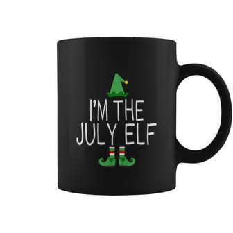 Christmas In July Funny Im The July Elf Coffee Mug - Monsterry