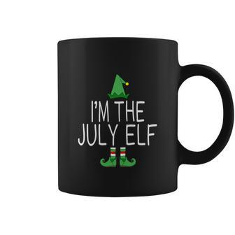 Christmas In July Matching Family Funny Im The July Elf Graphic Design Printed Casual Daily Basic Coffee Mug - Thegiftio UK