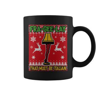 Christmas Lamp Fra Gee Lay Ugly Tshirt Coffee Mug - Monsterry UK