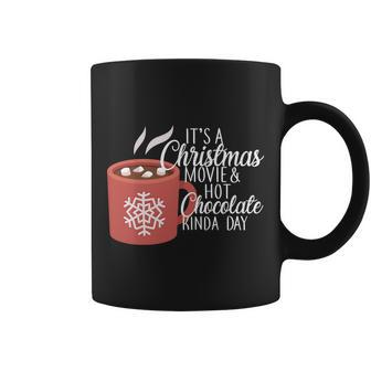 Christmas Movie And Hot Chocolate Coffee Mug - Monsterry AU