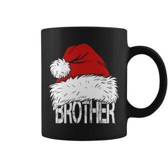 Christmas Santa Hat Brother Coffee Mug - Monsterry DE