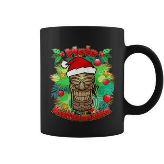 Christmas Tiki Mele Kalikimaka Coffee Mug - Monsterry UK