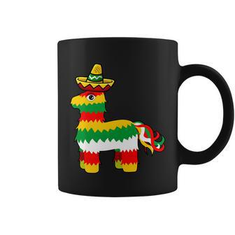 Cinco De Mayo Party Pinata Fiesta Sombrero Tshirt Coffee Mug - Monsterry