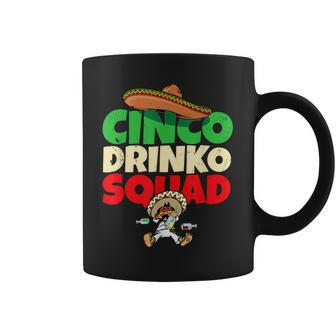 Cinco Drinko Squad Drinking Party Fiesta Funny Cinco De Mayo Coffee Mug - Thegiftio UK