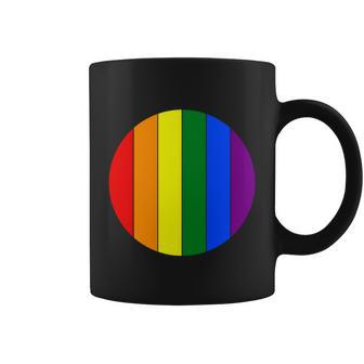 Circle Lgbt Gay Pride Lesbian Bisexual Ally Quote Coffee Mug - Monsterry