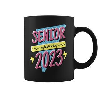 Class Of 2023 Senior - My Last First Day Of School 2023 Coffee Mug - Thegiftio UK