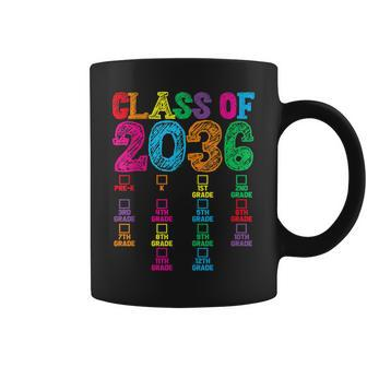 Class Of 2036 Grade Pre K Grow With Me Handprint Prek Coffee Mug - Thegiftio UK