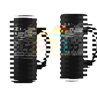 Classic 50Th Birthday Gift For Men Women Vintage 1972 Coffee Mug - Thegiftio UK