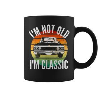 Classic Car Im Not Old Im Classic Funny Old Age Coffee Mug - Thegiftio UK