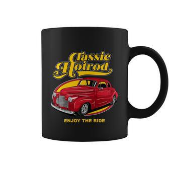 Classic Hotrod Graphic Design Printed Casual Daily Basic Coffee Mug - Thegiftio UK