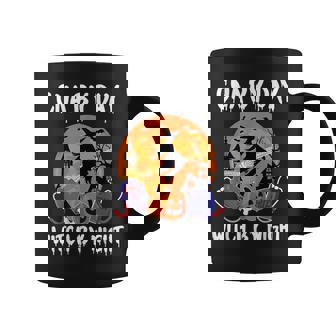 Cna By Day Witch By Night Halloween Certified Nurse Funny Coffee Mug - Seseable
