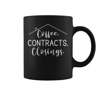 Coffee Contract Closings Real Estate Agent Coffee Mug - Thegiftio UK