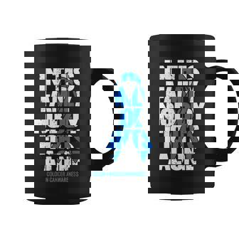 Colon Cancer Awareness Shirts Family Colon Cancer Awareness Coffee Mug - Monsterry