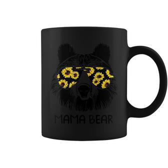 Colorful Sunflower Mama Bear Mother Bear Lover Coffee Mug - Thegiftio UK