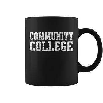 Community College Tshirt Coffee Mug - Monsterry