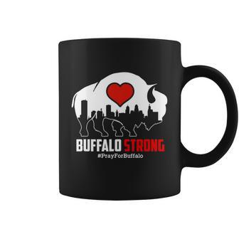 Community Strength Pray Support New York Buffalo Strong Graphic Design Printed Casual Daily Basic Coffee Mug - Thegiftio UK