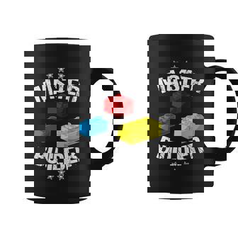 Cool Master Builder Funny Building Blocks Gift Gift Graphic Design Printed Casual Daily Basic Coffee Mug - Thegiftio