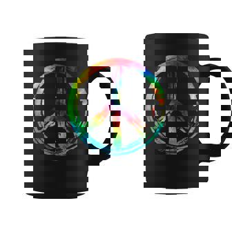 Cool Peace Sign Hand Tie Dye For Men Women Boys Girls Coffee Mug - Thegiftio UK