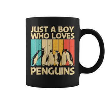 Cool Penguin Design For Boys Kids Penguin Bird Lover Coffee Mug - Seseable