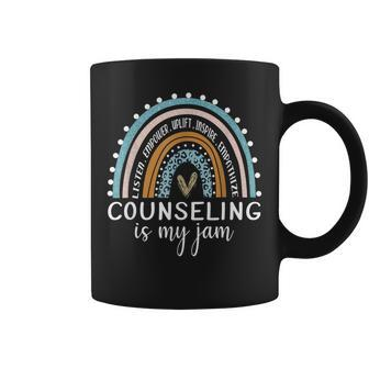 Counseling Is My Jam School Counselor Appreciation Coffee Mug - Seseable