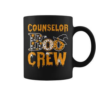 Counselor Teacher Boo Crew Halloween Counselor Teacher Coffee Mug - Seseable