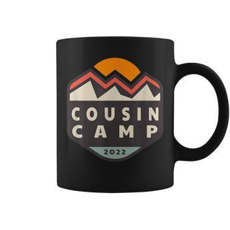 Cousin Camp 2022 Sunset Mountain Outdoor Camping Coffee Mug - Thegiftio UK